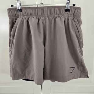 Gymshark Taupe Athletic Shorts